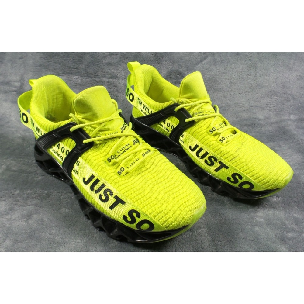 Just So So Shoes Womens Size 40 (9 US) Green Running Athletic Comfort Sneakers‎